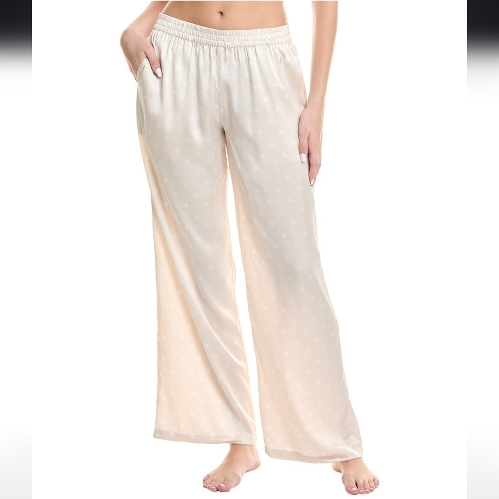 Barefoot Dreams Washed Satin Wide Leg Pant